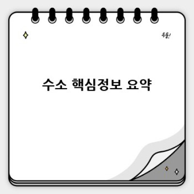 수소: 미래 에너지의 핵심, 모든 것을 파헤쳐 보자!