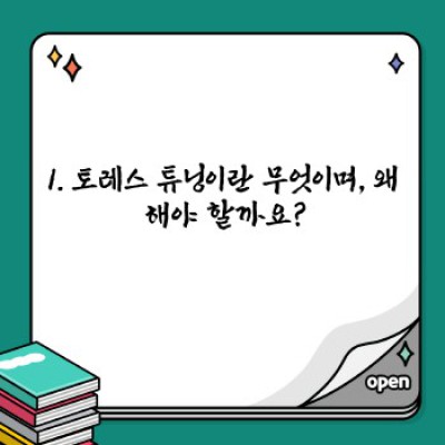 토레스 튜닝 완벽 가이드: 성능 향상부터 스타일 개선까지 모든 정보!